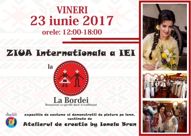 Invitatie Ziua Internationala a Iei, 23 iunie, La Bordei I
