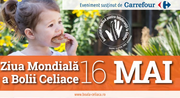Ziua comunității gluten free (16 mai) și primul târg dedicat produselor fără gluten (20 mai)