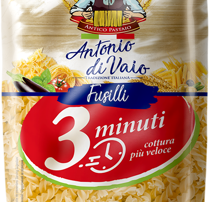 Paste Antonio di Vaio – gata în trei minute: dacă vrei să gătești rapid, dar să mănânci în tihnă  