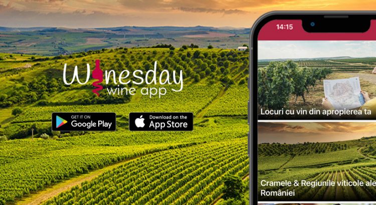Winesday lansează Winesday App, aplicație mobilă pentru iubitorii de vin